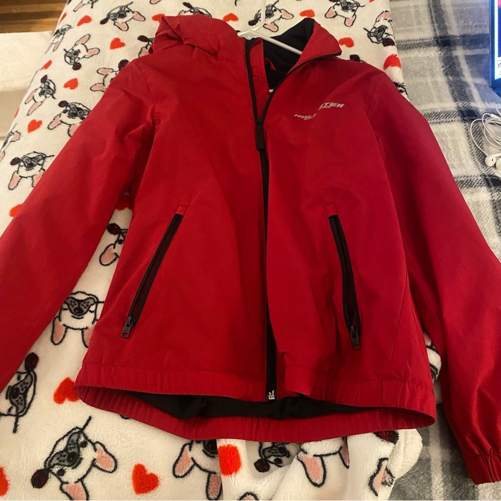 Hollister fleece lined jacket :)